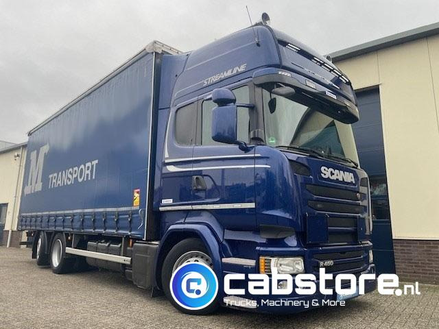 Scania R450 LB6X2MLB Euro 6 - Bouwjaar 2016 - Topline - Doorlaad-volume combi+ Wecon Middenas aanhangwagen - Good condition - Тентованный грузовик: фото 3 Scania R450 LB6X2MLB Euro 6 - Bouwjaar 2016 - Topline - Doorlaad-volume combi+ Wecon Middenas aanhangwagen - Good condition - Тентованный грузовик: фото 3