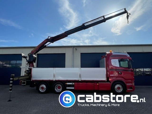 Scania R520 LB6X2*4HNB Euro 6 - Bouwjaar 2013 - Highline - Opticruise - Open box + Palfinger PK 24001-K B Autolaadkraan - Good condition ! - Автоманипулятор: фото 3 Scania R520 LB6X2*4HNB Euro 6 - Bouwjaar 2013 - Highline - Opticruise - Open box + Palfinger PK 24001-K B Autolaadkraan - Good condition ! - Автоманипулятор: фото 3