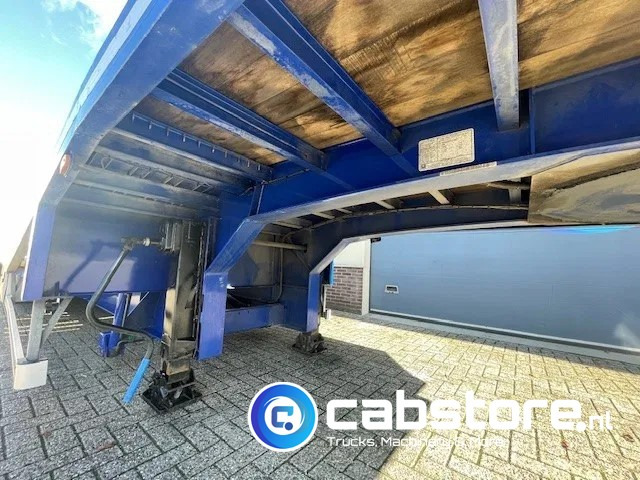 Полуприцеп-автовоз TURBO'S HOET SC22AA 2-assige oprij trailer Machine transporter - Uitschuif ramp !! - Year 2017 - Good condition -: фото 17