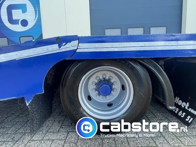 Полуприцеп-автовоз TURBO'S HOET SC22AA 2-assige oprij trailer Machine transporter - Uitschuif ramp !! - Year 2017 - Good condition -: фото 9