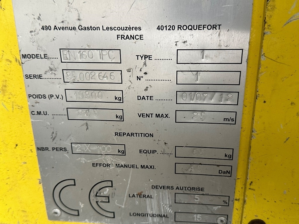 Автоманипулятор DAF 55.180 henkilönostin: фото 12 Автоманипулятор DAF 55.180 henkilönostin: фото 12