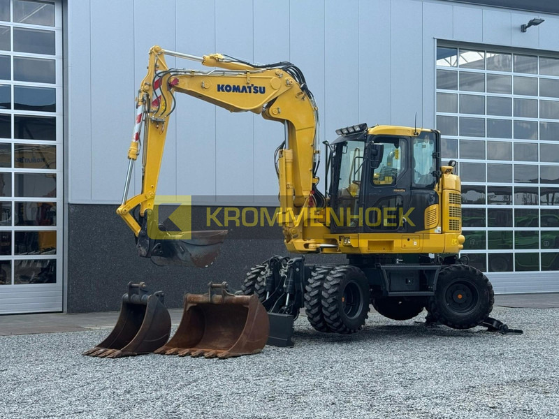 Komatsu PW 118 MR-11 - Колёсный экскаватор: фото 1 Komatsu PW 118 MR-11 - Колёсный экскаватор: фото 1