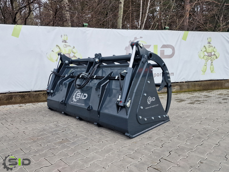 SID GREIFSCHAUFEL XXL GEBRANNTE ZINKEN / BMS Godet Crocodile / Grab bucket crocodile 2,2 - Грейферный ковш для Ковшей для погрузчика: фото 3 SID GREIFSCHAUFEL XXL GEBRANNTE ZINKEN / BMS Godet Crocodile / Grab bucket crocodile 2,2 - Грейферный ковш для Ковшей для погрузчика: фото 3