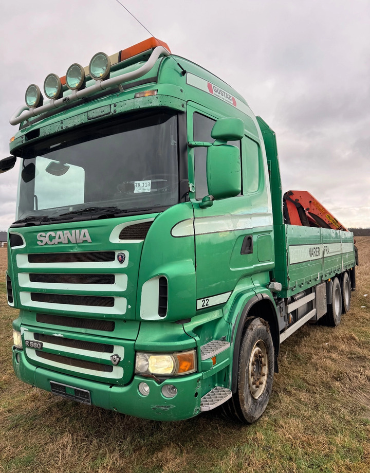SCANIA R580 V8 6X4 Palfinger PK 23002 rotator - Автоманипулятор: фото 1 SCANIA R580 V8 6X4 Palfinger PK 23002 rotator - Автоманипулятор: фото 1