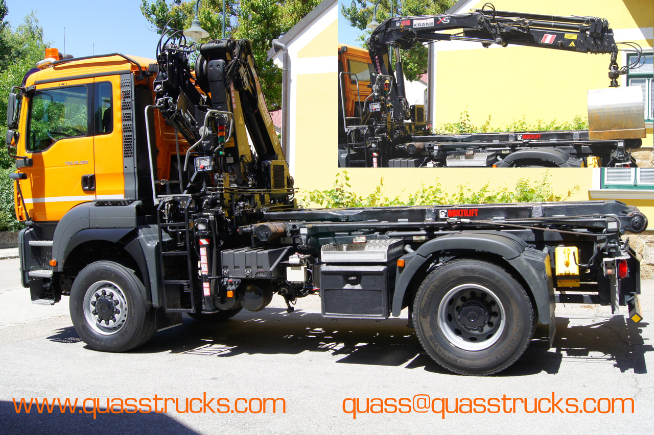 MAN TGA 18.360 BL 4x4/Euro4/TÜV/HIAB 111/MULTILIFT/Winterdienst - Самосвал, Автоманипулятор: фото 3 MAN TGA 18.360 BL 4x4/Euro4/TÜV/HIAB 111/MULTILIFT/Winterdienst - Самосвал, Автоманипулятор: фото 3