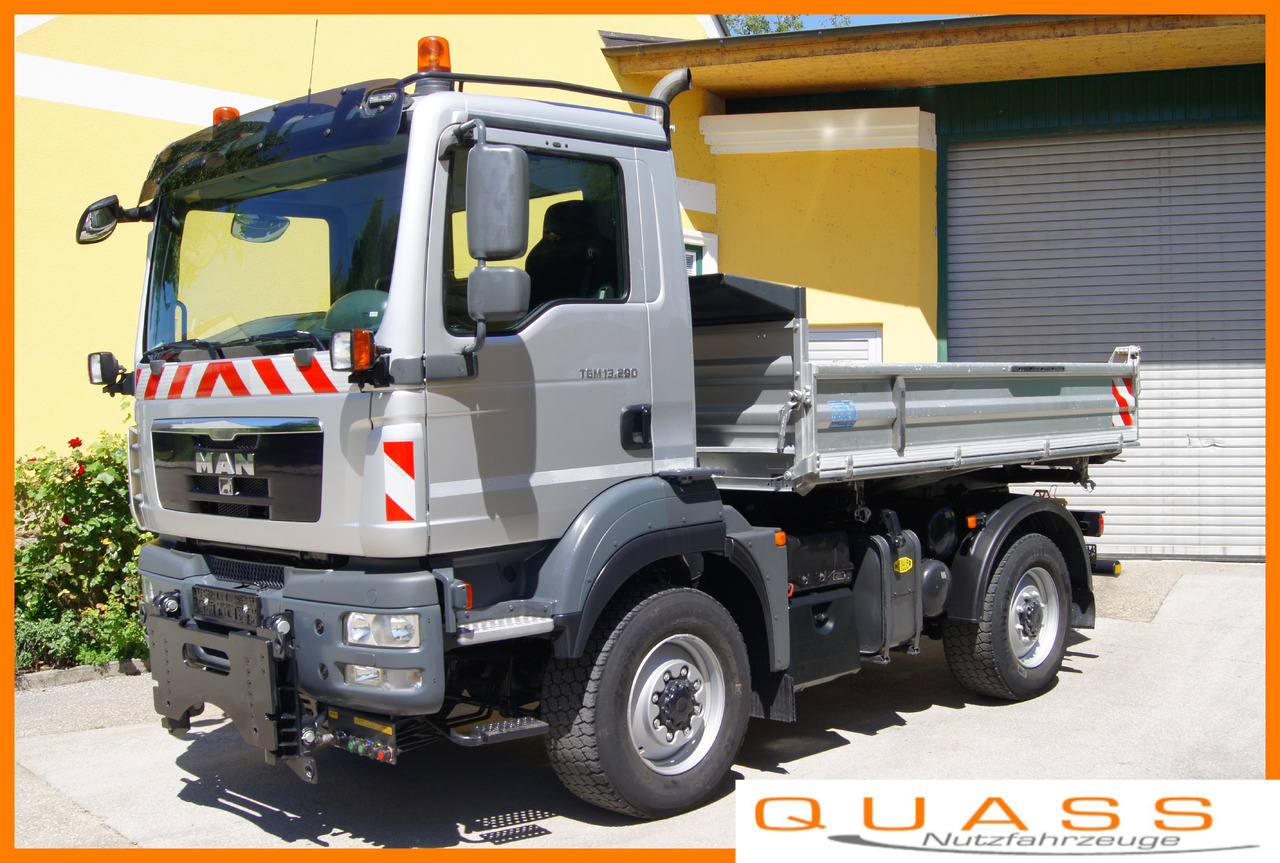 MAN TGM 13.290/4x4/TÜV/Euro 5/einzelbereift/Winterdienst/MEILLER - Снегоуборочная машина: фото 1 MAN TGM 13.290/4x4/TÜV/Euro 5/einzelbereift/Winterdienst/MEILLER - Снегоуборочная машина: фото 1