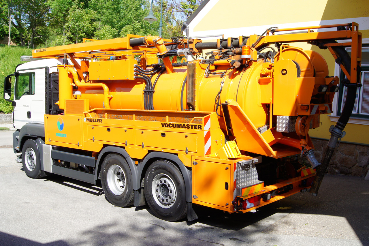 MAN TGS 28.360 BL 6x2-4/MÜLLER-KOMBI + Funk/TÜV/Euro5 - Ассенизатор: фото 3 MAN TGS 28.360 BL 6x2-4/MÜLLER-KOMBI + Funk/TÜV/Euro5 - Ассенизатор: фото 3