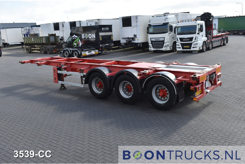 Burg BPO 12-27 CCXGX-00 TANK CHASSIS | 20-30ft * 3800 Kg * NL TRAILER - Полуприцеп-контейнеровоз/ Сменный кузов: фото 3 Burg BPO 12-27 CCXGX-00 TANK CHASSIS | 20-30ft * 3800 Kg * NL TRAILER - Полуприцеп-контейнеровоз/ Сменный кузов: фото 3