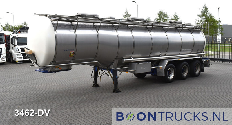 Burg BPO 12-27 Z TANK | 32,7 M³ * 3 COMP. * FOOD * STAINLESS STEEL * APK 05-2025 - Полуприцеп-цистерна: фото 5 Burg BPO 12-27 Z TANK | 32,7 M³ * 3 COMP. * FOOD * STAINLESS STEEL * APK 05-2025 - Полуприцеп-цистерна: фото 5