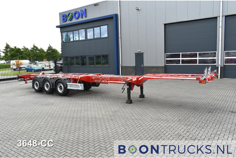 D-Tec FLEXITRAILER | 2x20-30-40-45ft HC * 2x LIFT AXLE * 2x EXTENDABLE * DISC BRAKES * MOT 05-2026 - Полуприцеп-контейнеровоз/ Сменный кузов: фото 4 D-Tec FLEXITRAILER | 2x20-30-40-45ft HC * 2x LIFT AXLE * 2x EXTENDABLE * DISC BRAKES * MOT 05-2026 - Полуприцеп-контейнеровоз/ Сменный кузов: фото 4