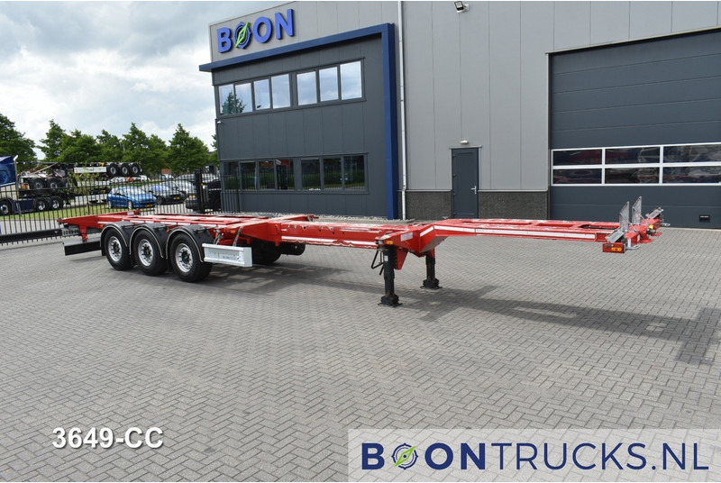 D-Tec FLEXITRAILER | 2x20-30-40-45ft HC * 2x LIFT AXLE * 2x EXTENDABLE * DISC BRAKES - Полуприцеп-контейнеровоз/ Сменный кузов: фото 4 D-Tec FLEXITRAILER | 2x20-30-40-45ft HC * 2x LIFT AXLE * 2x EXTENDABLE * DISC BRAKES - Полуприцеп-контейнеровоз/ Сменный кузов: фото 4