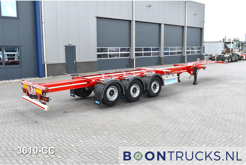 D-Tec FLEXITRAILER | 2x20-30-40-45ft HC * 2x LIFT AXLE * 2x EXTENDABLE * DISC BRAKES - Полуприцеп-контейнеровоз/ Сменный кузов: фото 2 D-Tec FLEXITRAILER | 2x20-30-40-45ft HC * 2x LIFT AXLE * 2x EXTENDABLE * DISC BRAKES - Полуприцеп-контейнеровоз/ Сменный кузов: фото 2