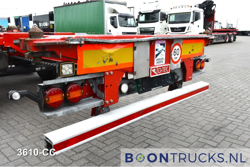 Полуприцеп-контейнеровоз/ Сменный кузов D-Tec FLEXITRAILER | 2x20-30-40-45ft HC * 2x LIFT AXLE * 2x EXTENDABLE * DISC BRAKES: фото 13