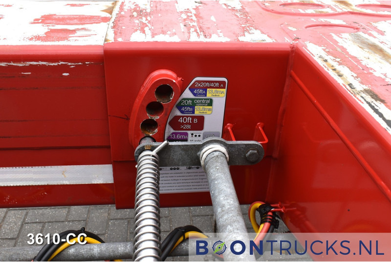 Полуприцеп-контейнеровоз/ Сменный кузов D-Tec FLEXITRAILER | 2x20-30-40-45ft HC * 2x LIFT AXLE * 2x EXTENDABLE * DISC BRAKES: фото 10