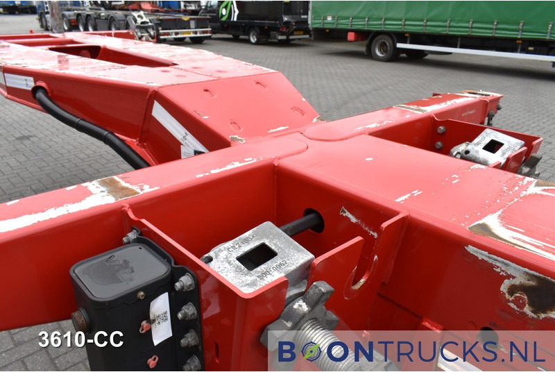 Полуприцеп-контейнеровоз/ Сменный кузов D-Tec FLEXITRAILER | 2x20-30-40-45ft HC * 2x LIFT AXLE * 2x EXTENDABLE * DISC BRAKES: фото 15