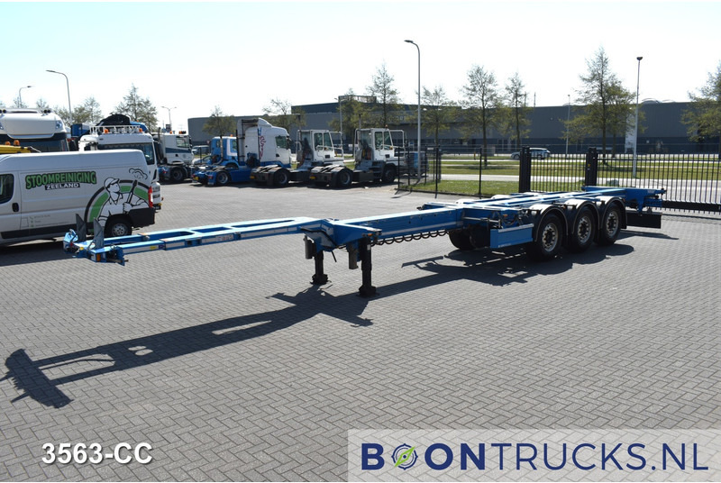 D-Tec FLEXITRAILER | 2x20-30-40-45ft HC * 3x EXTENDABLE * ADR * DISC BRAKES * APK 12-2025 - Полуприцеп-контейнеровоз/ Сменный кузов: фото 5 D-Tec FLEXITRAILER | 2x20-30-40-45ft HC * 3x EXTENDABLE * ADR * DISC BRAKES * APK 12-2025 - Полуприцеп-контейнеровоз/ Сменный кузов: фото 5