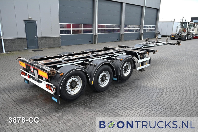 D-Tec FLEXITRAILER LS | 2x20-30-40-45ft HC * 2x LIFT AXLE * BPW / DISC * 2x EXTENDABLE - Полуприцеп-контейнеровоз/ Сменный кузов: фото 1 D-Tec FLEXITRAILER LS | 2x20-30-40-45ft HC * 2x LIFT AXLE * BPW / DISC * 2x EXTENDABLE - Полуприцеп-контейнеровоз/ Сменный кузов: фото 1