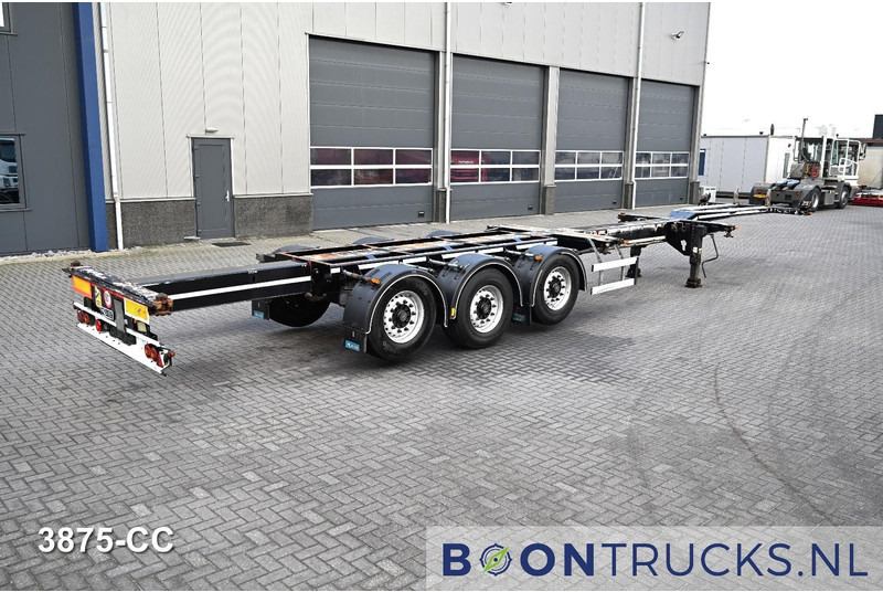 D-Tec FLEXITRAILER LS | 2x20-30-40-45ft HC * 2x LIFTAS * BPW / SCHIJF * APK 01-2027 - Полуприцеп-контейнеровоз/ Сменный кузов: фото 2 D-Tec FLEXITRAILER LS | 2x20-30-40-45ft HC * 2x LIFTAS * BPW / SCHIJF * APK 01-2027 - Полуприцеп-контейнеровоз/ Сменный кузов: фото 2