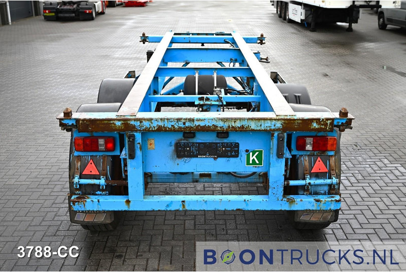 KOHLER CS 20/2 CHASSIS | 20ft * STEEL SUSPENSION * BPW - Полуприцеп-контейнеровоз/ Сменный кузов: фото 5 KOHLER CS 20/2 CHASSIS | 20ft * STEEL SUSPENSION * BPW - Полуприцеп-контейнеровоз/ Сменный кузов: фото 5