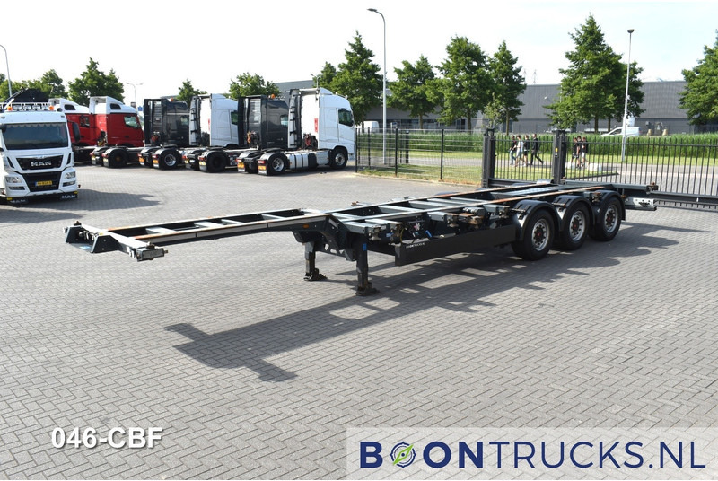 Kögel PORT 40 SIMPLEX 20 | 2x20-30-40ft HC * EXTENDABLE REAR * NL TRAILER - Полуприцеп-контейнеровоз/ Сменный кузов: фото 5 Kögel PORT 40 SIMPLEX 20 | 2x20-30-40ft HC * EXTENDABLE REAR * NL TRAILER - Полуприцеп-контейнеровоз/ Сменный кузов: фото 5