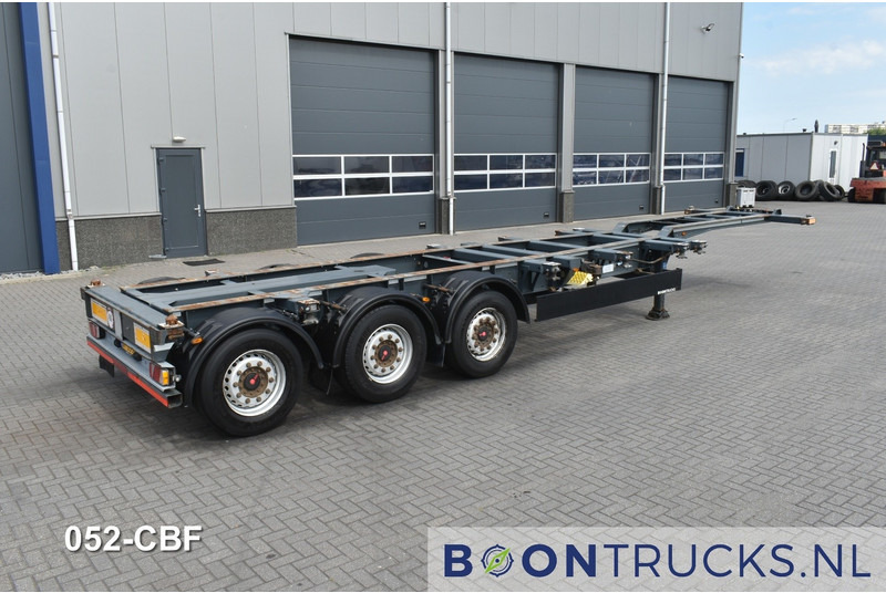 Kögel PORT 40 SIMPLEX 20 | 2x20-30-40ft HC * EXTENDABLE REAR * NL TRAILER - Полуприцеп-контейнеровоз/ Сменный кузов: фото 1 Kögel PORT 40 SIMPLEX 20 | 2x20-30-40ft HC * EXTENDABLE REAR * NL TRAILER - Полуприцеп-контейнеровоз/ Сменный кузов: фото 1