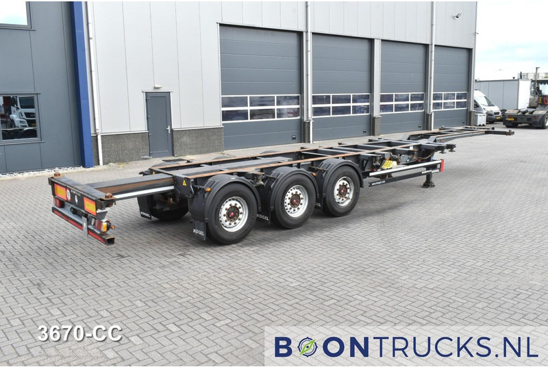Kögel PORT 40 SIMPLEX 20 | 2x20-30-40ft HC * LIFT AXLE * SAF / DISC * EXTENDABLE REAR * MOT 02-2026 - Полуприцеп-контейнеровоз/ Сменный кузов: фото 2 Kögel PORT 40 SIMPLEX 20 | 2x20-30-40ft HC * LIFT AXLE * SAF / DISC * EXTENDABLE REAR * MOT 02-2026 - Полуприцеп-контейнеровоз/ Сменный кузов: фото 2