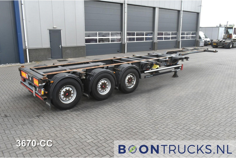 Kögel PORT 40 SIMPLEX 20 | 2x20-30-40ft HC * LIFT AXLE * SAF / DISC * EXTENDABLE REAR * MOT 02-2026 - Полуприцеп-контейнеровоз/ Сменный кузов: фото 1 Kögel PORT 40 SIMPLEX 20 | 2x20-30-40ft HC * LIFT AXLE * SAF / DISC * EXTENDABLE REAR * MOT 02-2026 - Полуприцеп-контейнеровоз/ Сменный кузов: фото 1