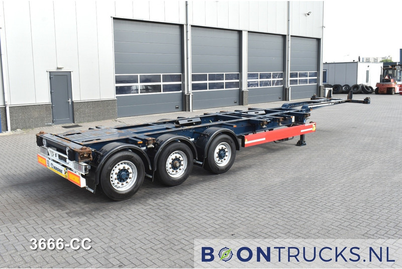Krone SD BOX LINER | 2x20-40-45ft HC * LIFT AXLE * BPW/DISC * EXTENDABLE REAR * 10x AVAILABLE - Полуприцеп-контейнеровоз/ Сменный кузов: фото 1 Krone SD BOX LINER | 2x20-40-45ft HC * LIFT AXLE * BPW/DISC * EXTENDABLE REAR * 10x AVAILABLE - Полуприцеп-контейнеровоз/ Сменный кузов: фото 1