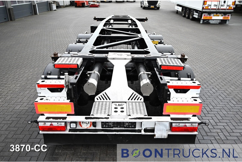 LAG O-3-CC TANK CHASSIS | 20t * 3250 Kg * ADR AT-FL-OX * BPW / DISC - Полуприцеп-контейнеровоз/ Сменный кузов: фото 2 LAG O-3-CC TANK CHASSIS | 20t * 3250 Kg * ADR AT-FL-OX * BPW / DISC - Полуприцеп-контейнеровоз/ Сменный кузов: фото 2