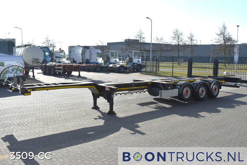 Pacton ET3 | 2x20-30-40-45ft HC * 2x EXTENDABLE * SAF / DISC * NL TRAILER - Полуприцеп-контейнеровоз/ Сменный кузов: фото 5 Pacton ET3 | 2x20-30-40-45ft HC * 2x EXTENDABLE * SAF / DISC * NL TRAILER - Полуприцеп-контейнеровоз/ Сменный кузов: фото 5