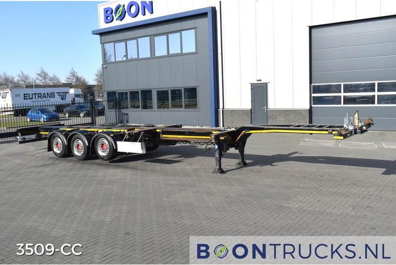 Pacton ET3 | 2x20-30-40-45ft HC * 2x EXTENDABLE * SAF / DISC * NL TRAILER - Полуприцеп-контейнеровоз/ Сменный кузов: фото 4 Pacton ET3 | 2x20-30-40-45ft HC * 2x EXTENDABLE * SAF / DISC * NL TRAILER - Полуприцеп-контейнеровоз/ Сменный кузов: фото 4