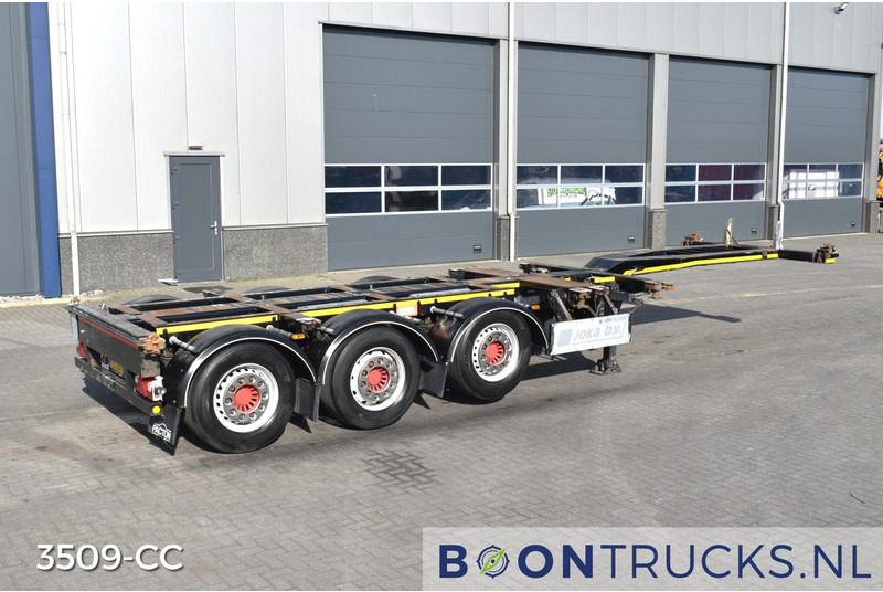 Pacton ET3 | 2x20-30-40-45ft HC * 2x EXTENDABLE * SAF / DISC * NL TRAILER - Полуприцеп-контейнеровоз/ Сменный кузов: фото 1 Pacton ET3 | 2x20-30-40-45ft HC * 2x EXTENDABLE * SAF / DISC * NL TRAILER - Полуприцеп-контейнеровоз/ Сменный кузов: фото 1