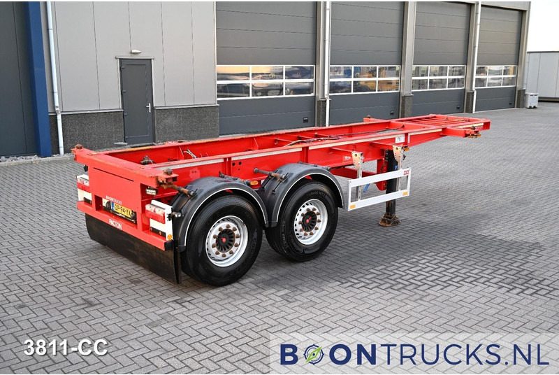 Pacton ET4 | 20ft * SAF DISC * NL TRAILER * APK 06-26 - Полуприцеп-контейнеровоз/ Сменный кузов: фото 1 Pacton ET4 | 20ft * SAF DISC * NL TRAILER * APK 06-26 - Полуприцеп-контейнеровоз/ Сменный кузов: фото 1