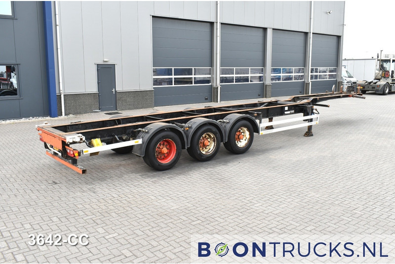 Pacton T3-007 FIXED CHASSIS | 40-45ft HC * 4500 Kg * BPW/DRUM * NL TRAILER - Полуприцеп-контейнеровоз/ Сменный кузов: фото 1 Pacton T3-007 FIXED CHASSIS | 40-45ft HC * 4500 Kg * BPW/DRUM * NL TRAILER - Полуприцеп-контейнеровоз/ Сменный кузов: фото 1