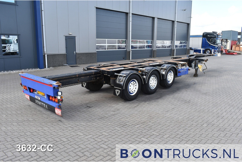 Pacton T3-010 | 2x20-30-40-45ft HC * LIFT AXLE * SAF/DISC * NL TRAILER * APK 10-2025 - Полуприцеп-контейнеровоз/ Сменный кузов: фото 2 Pacton T3-010 | 2x20-30-40-45ft HC * LIFT AXLE * SAF/DISC * NL TRAILER * APK 10-2025 - Полуприцеп-контейнеровоз/ Сменный кузов: фото 2
