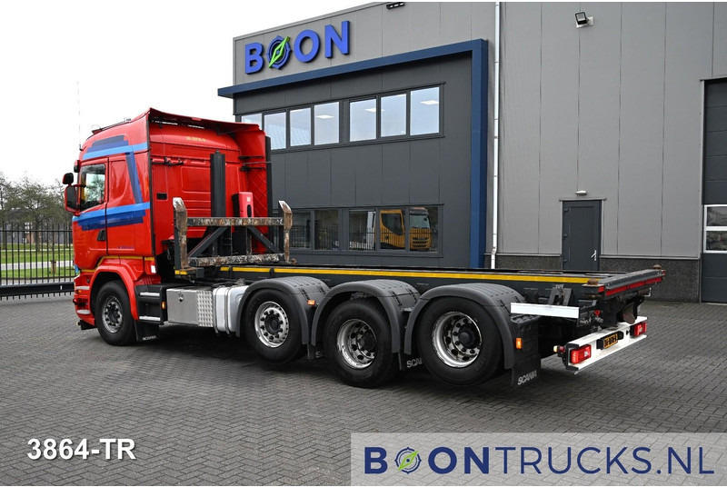 Scania R450 8x2 | EURO6 * CONTAINER TRANSPORT * 20ft TIPPING * NL TRUCK * APK 02-2026 - Грузовик-контейнеровоз/ Сменный кузов: фото 4 Scania R450 8x2 | EURO6 * CONTAINER TRANSPORT * 20ft TIPPING * NL TRUCK * APK 02-2026 - Грузовик-контейнеровоз/ Сменный кузов: фото 4