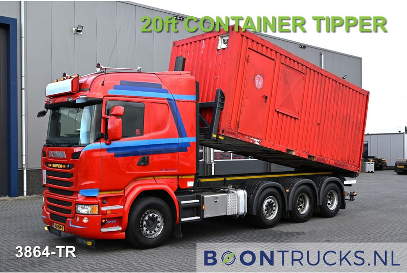 Scania R450 8x2 | EURO6 * CONTAINER TRANSPORT * 20ft TIPPING * NL TRUCK * APK 02-2026 - Грузовик-контейнеровоз/ Сменный кузов: фото 1 Scania R450 8x2 | EURO6 * CONTAINER TRANSPORT * 20ft TIPPING * NL TRUCK * APK 02-2026 - Грузовик-контейнеровоз/ Сменный кузов: фото 1