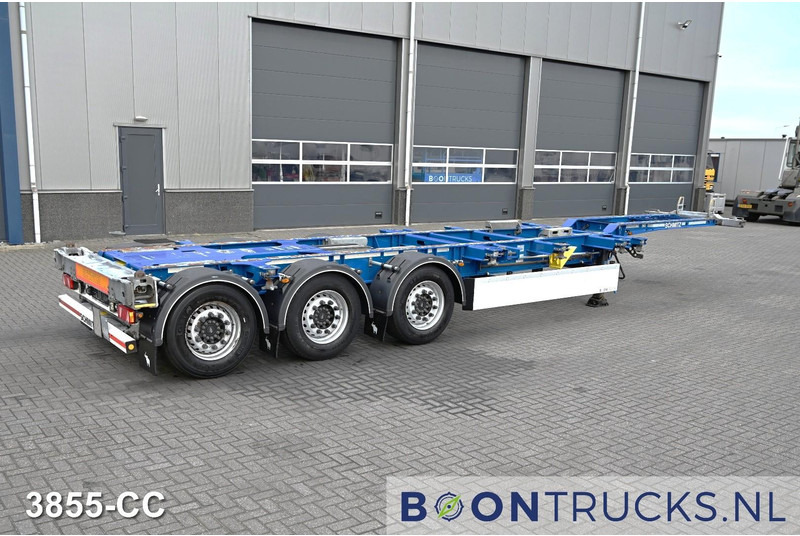 Schmitz Cargobull SCB*S3B | 2x20-30-40-45ft HC * LIFT AXLE * DISC BRAKE * EXTENDABLE REAR - Полуприцеп-контейнеровоз/ Сменный кузов: фото 1 Schmitz Cargobull SCB*S3B | 2x20-30-40-45ft HC * LIFT AXLE * DISC BRAKE * EXTENDABLE REAR - Полуприцеп-контейнеровоз/ Сменный кузов: фото 1
