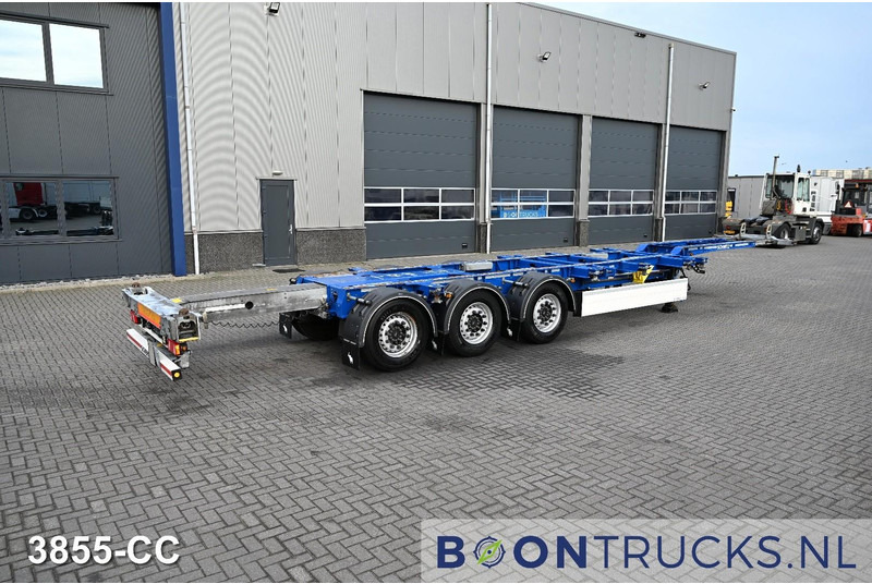 Schmitz Cargobull SCB*S3B | 2x20-30-40-45ft HC * LIFT AXLE * DISC BRAKE * EXTENDABLE REAR - Полуприцеп-контейнеровоз/ Сменный кузов: фото 2 Schmitz Cargobull SCB*S3B | 2x20-30-40-45ft HC * LIFT AXLE * DISC BRAKE * EXTENDABLE REAR - Полуприцеп-контейнеровоз/ Сменный кузов: фото 2