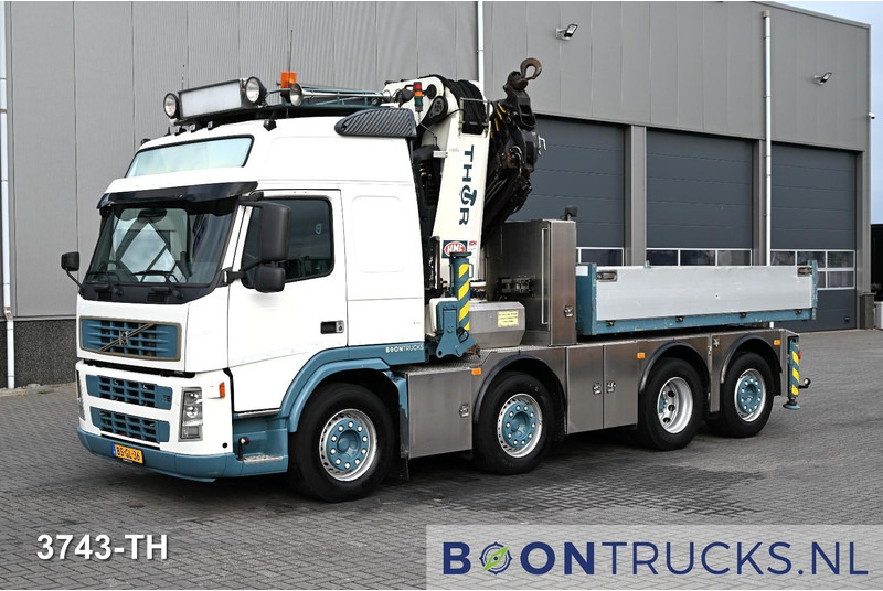 Тягач Volvo FM 480 8x2 R + HMF THOR 8520 K5 | 85 T/M CRANE * WINCH * MANUAL * NL TRUCK * TOP!: фото 15