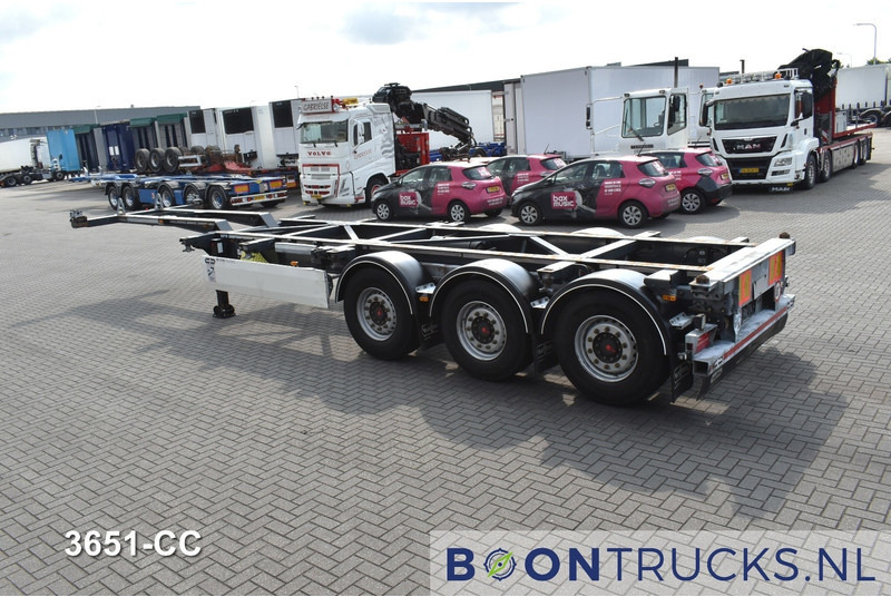 Van Hool A3C002 2x20-30-40-45ft HC * LIFT AXLE * SAF / DISC * EXTENDABLE REAR - Полуприцеп-контейнеровоз/ Сменный кузов: фото 3 Van Hool A3C002 2x20-30-40-45ft HC * LIFT AXLE * SAF / DISC * EXTENDABLE REAR - Полуприцеп-контейнеровоз/ Сменный кузов: фото 3