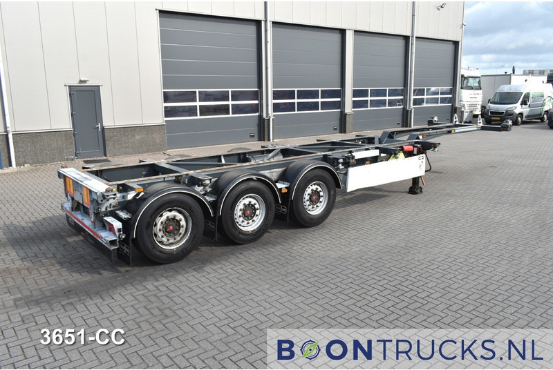 Van Hool A3C002 2x20-30-40-45ft HC * LIFT AXLE * SAF / DISC * EXTENDABLE REAR - Полуприцеп-контейнеровоз/ Сменный кузов: фото 1 Van Hool A3C002 2x20-30-40-45ft HC * LIFT AXLE * SAF / DISC * EXTENDABLE REAR - Полуприцеп-контейнеровоз/ Сменный кузов: фото 1