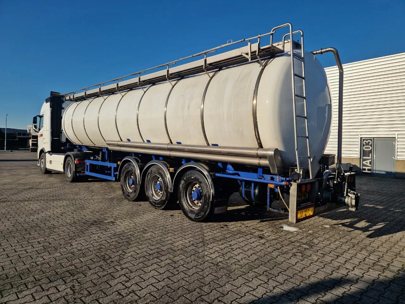 Dijkstra 34000 liter tankoplegger met Vogelsang pomp (MET NIEUWE APK !!) - Полуприцеп-цистерна: фото 2 Dijkstra 34000 liter tankoplegger met Vogelsang pomp (MET NIEUWE APK !!) - Полуприцеп-цистерна: фото 2