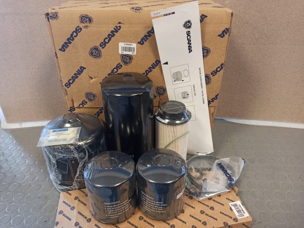 SCANIA MAINTENANCE KIT - 2189421 - Комплект для ремонта двигателя для Грузовиков: фото 1 SCANIA MAINTENANCE KIT - 2189421 - Комплект для ремонта двигателя для Грузовиков: фото 1