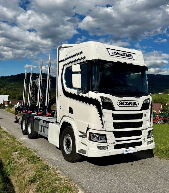 SCANIA R650 - Лесовоз, Автоманипулятор: фото 1 SCANIA R650 - Лесовоз, Автоманипулятор: фото 1