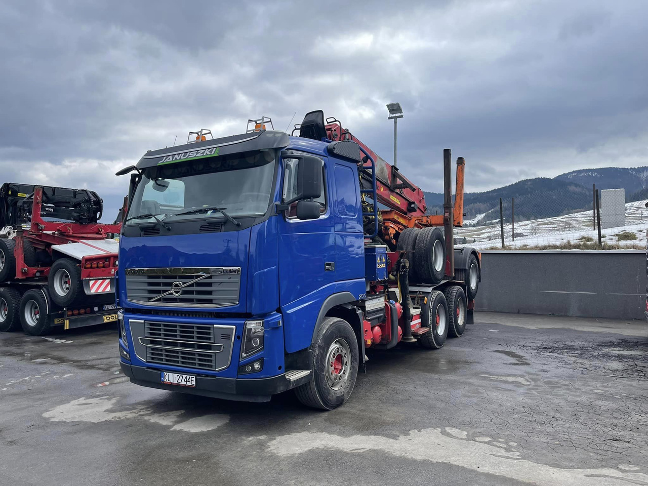 Лесовоз VOLVO FH16 700 6×4: фото 12