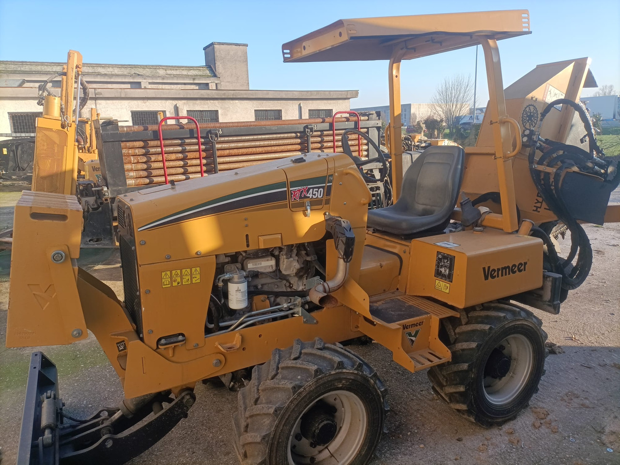 Траншеекопатель Vermeer RTX450: фото 8
