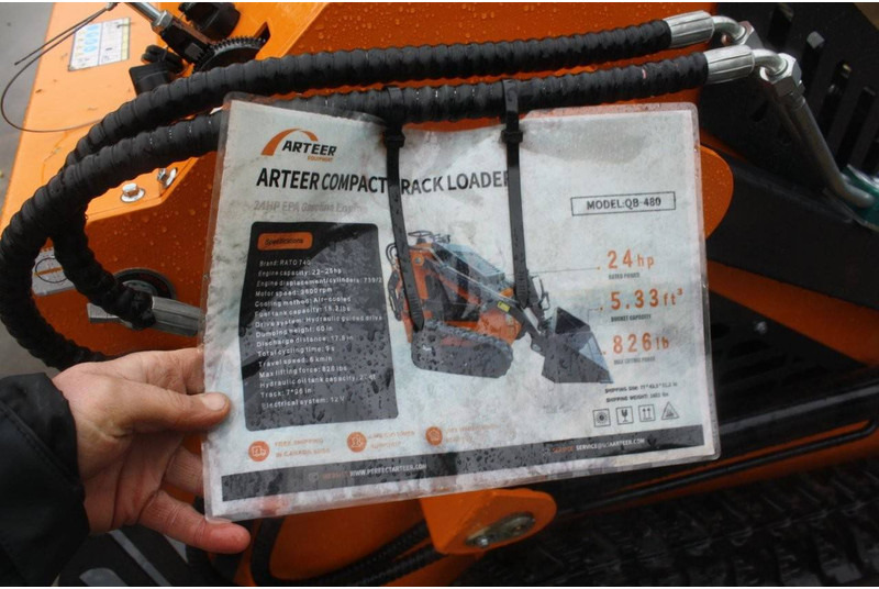 Новый Гусеничный погрузчик ARTEER QB-480: фото 7 Новый Гусеничный погрузчик ARTEER QB-480: фото 7