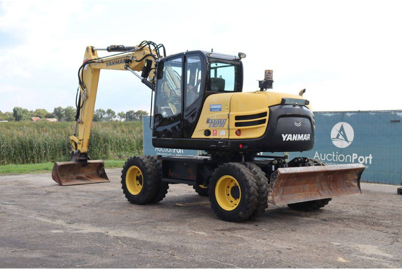 Yanmar B110W - Колёсный экскаватор: фото 4 Yanmar B110W - Колёсный экскаватор: фото 4