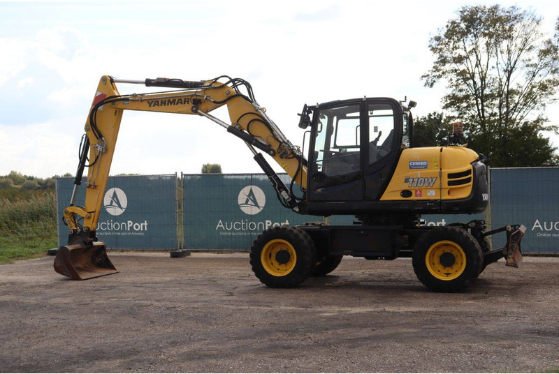 Yanmar B110W - Колёсный экскаватор: фото 3 Yanmar B110W - Колёсный экскаватор: фото 3